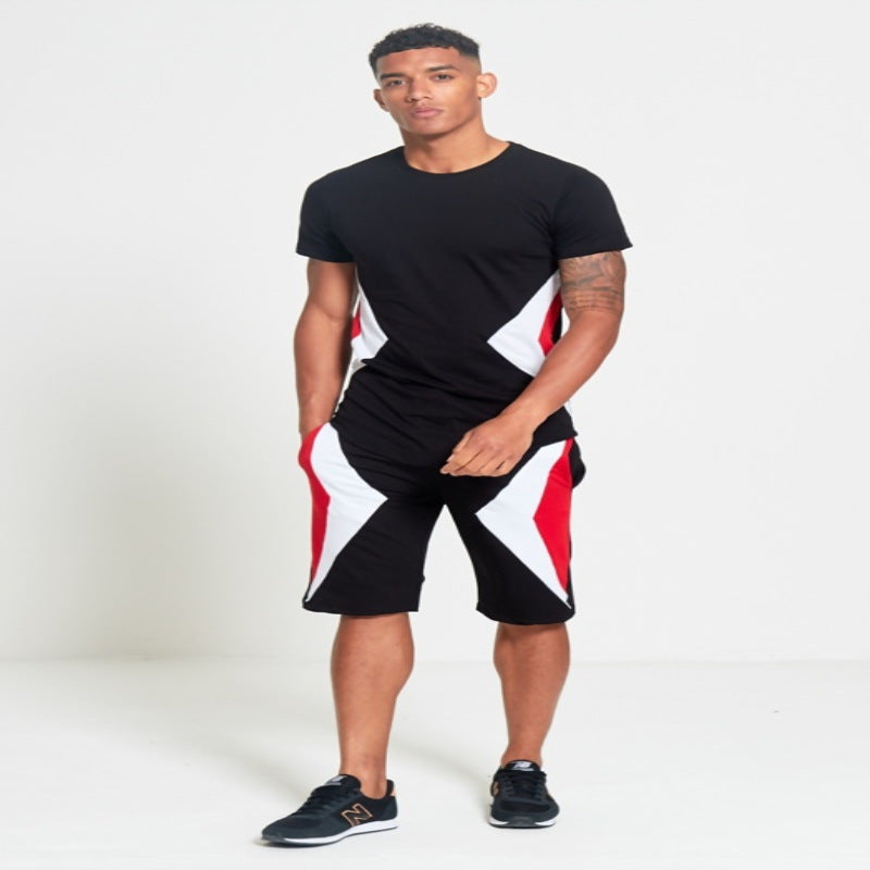 Men's short sleeve suit outdoor sports