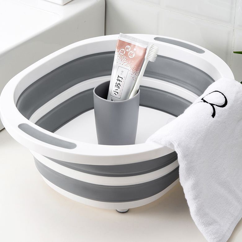 Foldable vegetable sink