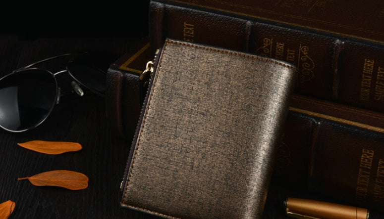 Men's wallet short casual card bag bogesi coin purse one generation wallet