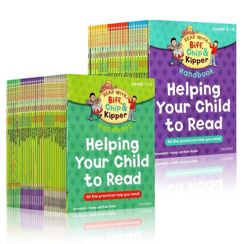 Oxford Reading Tree English Books Level 1-9 Picture Bed Story Sleeping Richer Helping Learning Educational Toys For Kids Moms