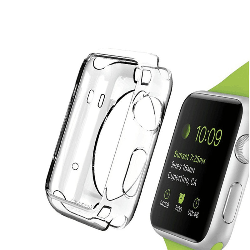 Compatible with Apple, Suitable For IWatch Protective Sleeve Apple Watch Transparent TPU Silicone Soft Shell