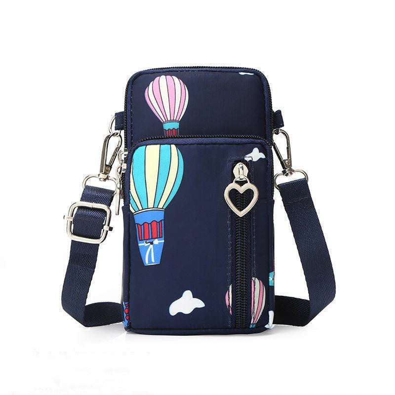 Coin Purse Two-layer Double Zipper Small Bag