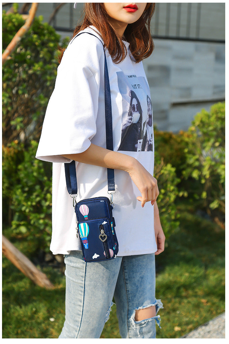 Coin Purse Two-layer Double Zipper Small Bag