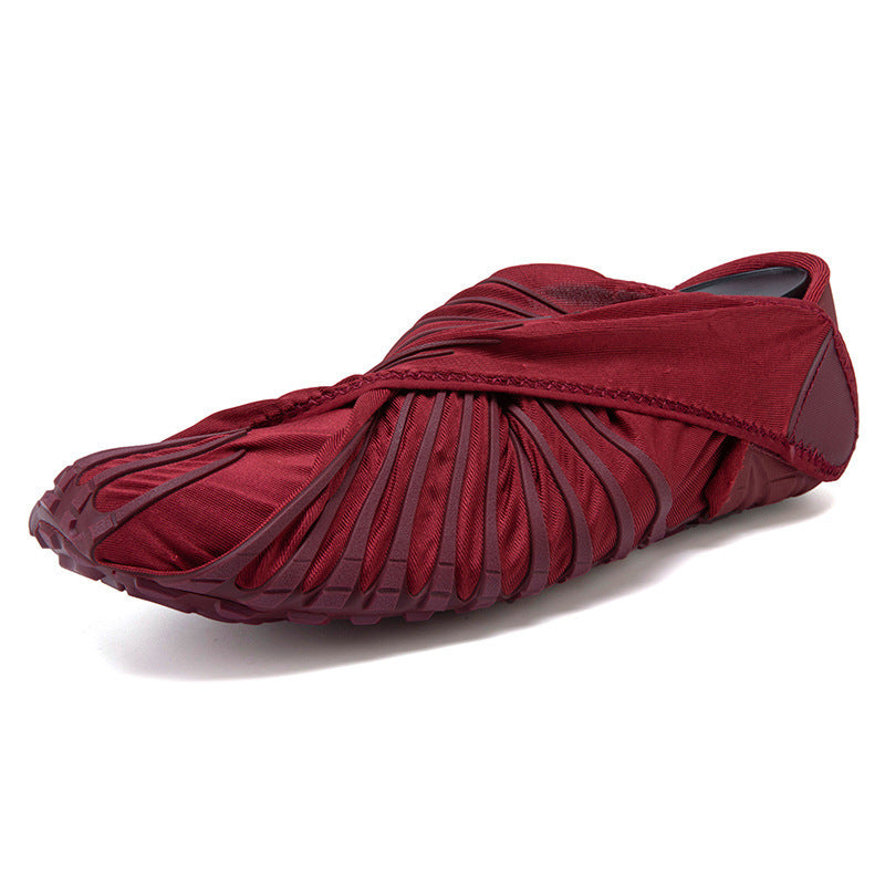 Men S Fitness Treadmill Shoes Women S Portable Bat Wrapped Cloth Shoes