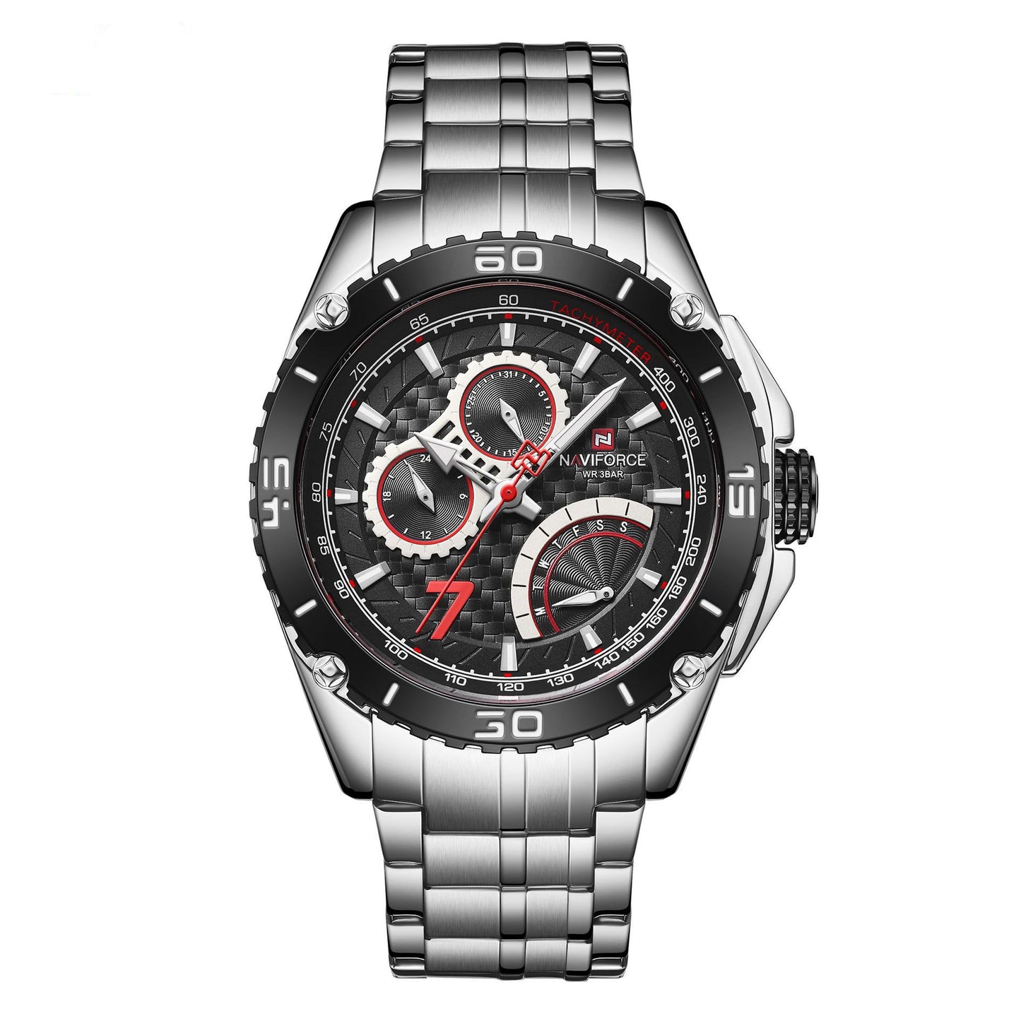 Lingxiang 9183 Quartz Steel Band Watch Six-Hand Calendar Men'S Watch Sports Casual Watch