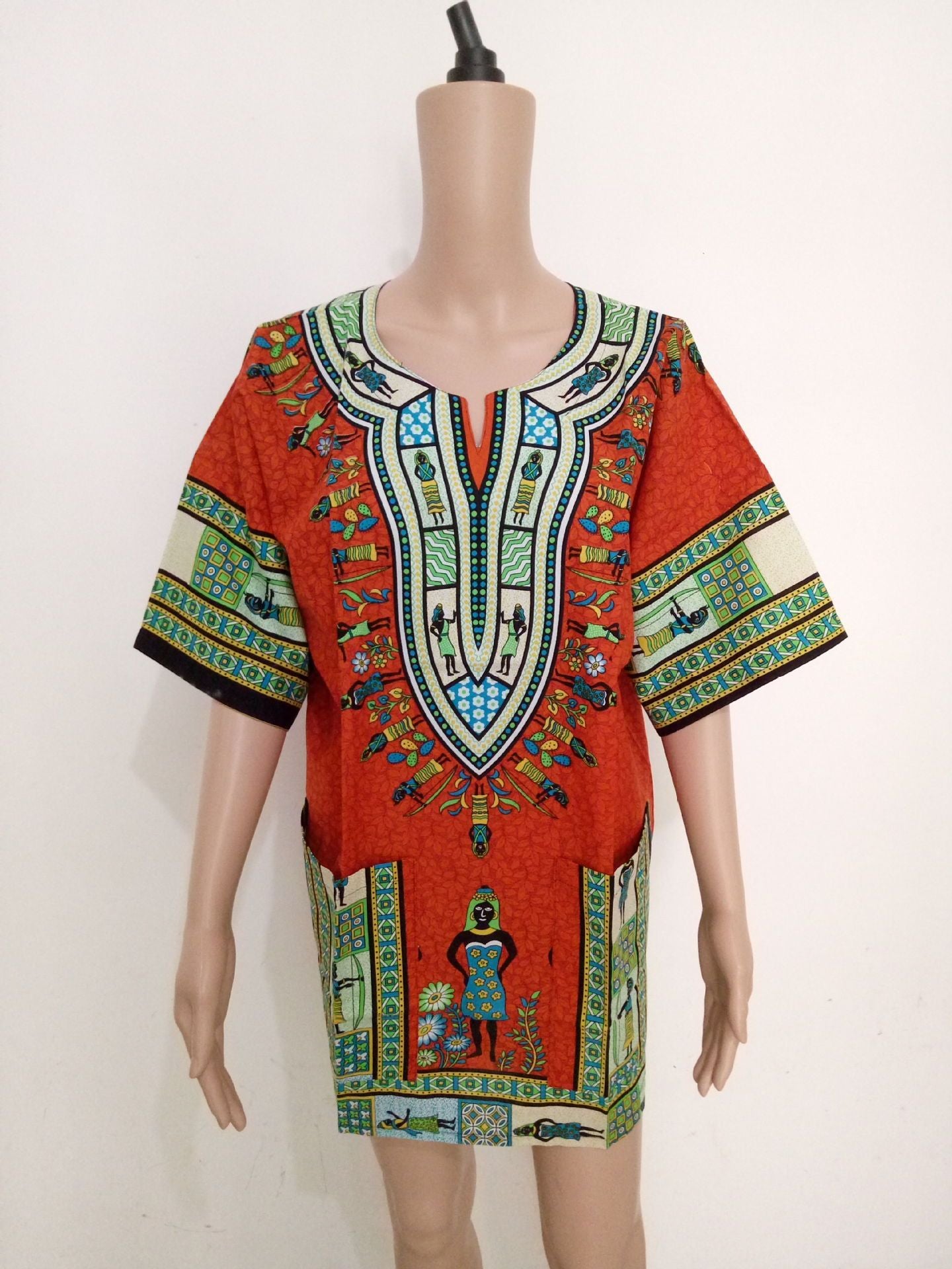 African National Costume Big Wedding Dress