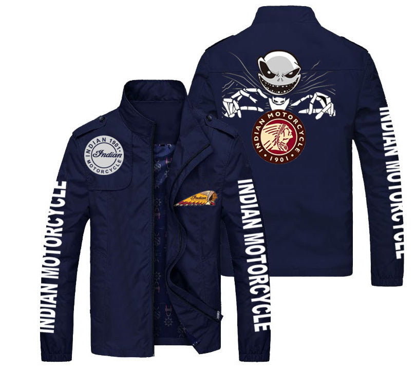 Youth Men's Street Stand Collar Jacket