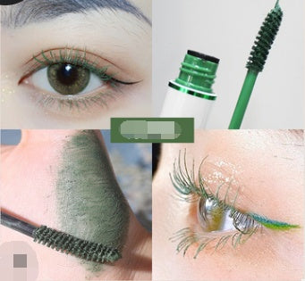 Color Mascara Thick, Waterproof And Long Curl