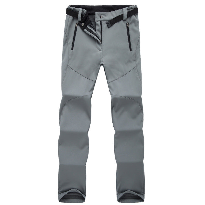 Couple assault pants men and women fleece