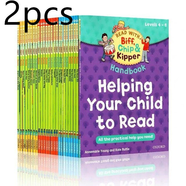 Oxford Reading Tree English Books Level 1-9 Picture Bed Story Sleeping Richer Helping Learning Educational Toys For Kids Moms