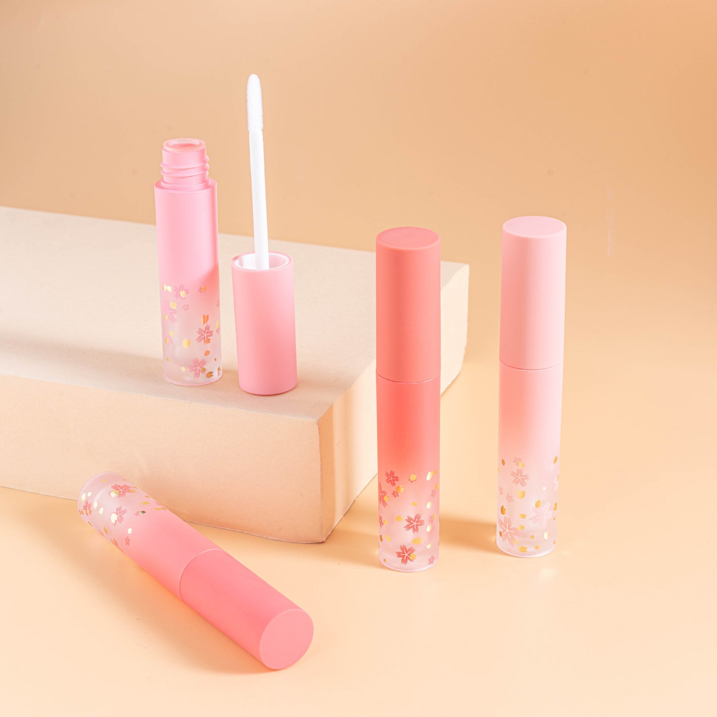 Round Lip Gloss Tube Lip Glaze Tube 3ml Small Capacity