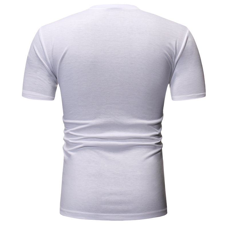 Men's summer African style T-shirt