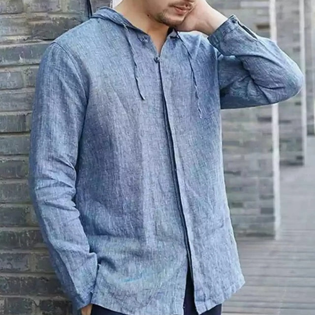 Ventilated hooded shirt