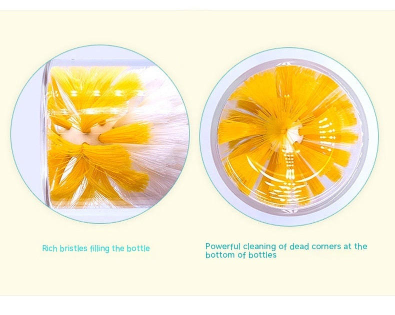 Baby Nylon Bottle Brush Nipple Water Cup Cleaning Brush