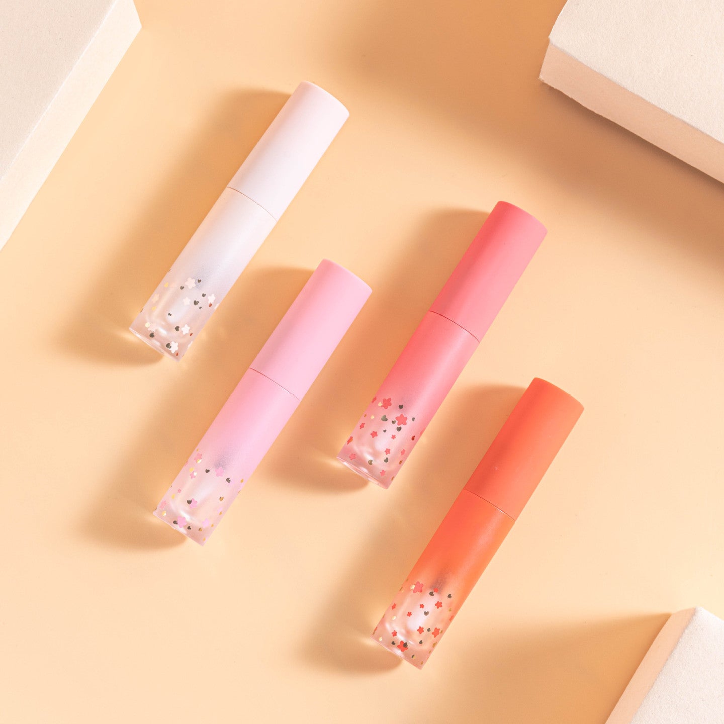 Round Lip Gloss Tube Lip Glaze Tube 3ml Small Capacity