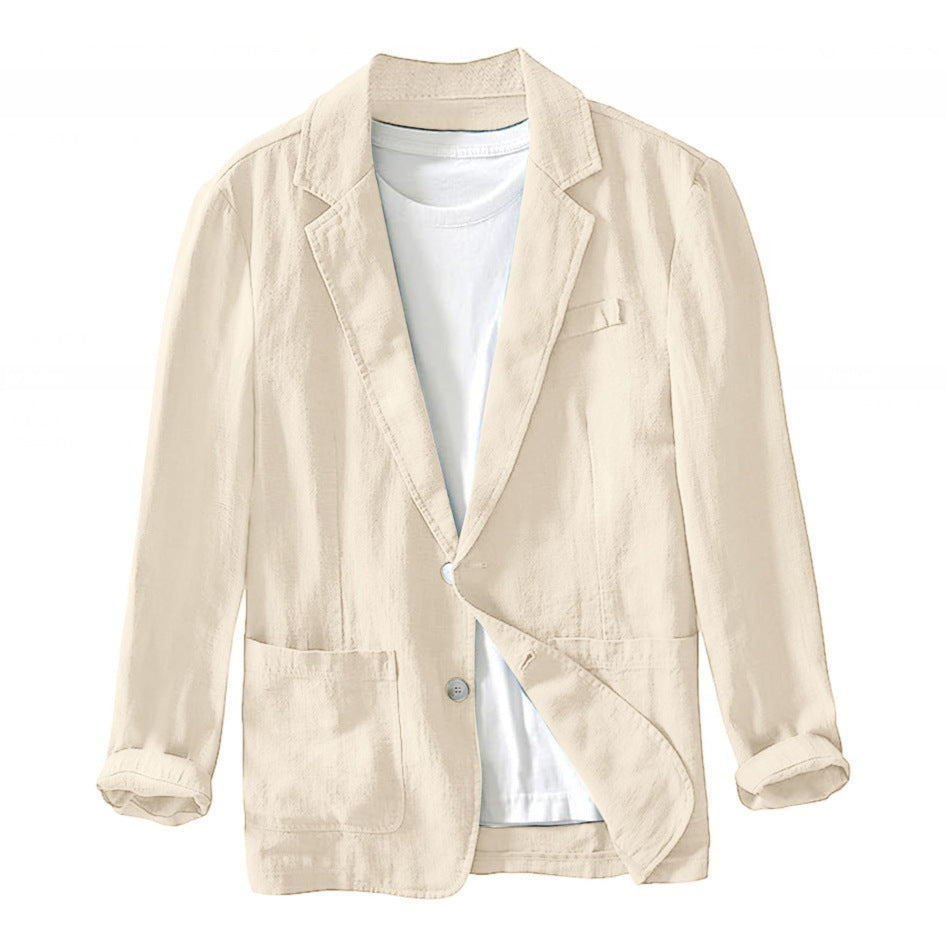 Patchwork Long Sleeve Fashion Polo Collar Coat