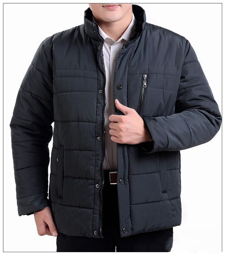Middle-aged And Elderly Men's Cotton-padded Jacket For Men