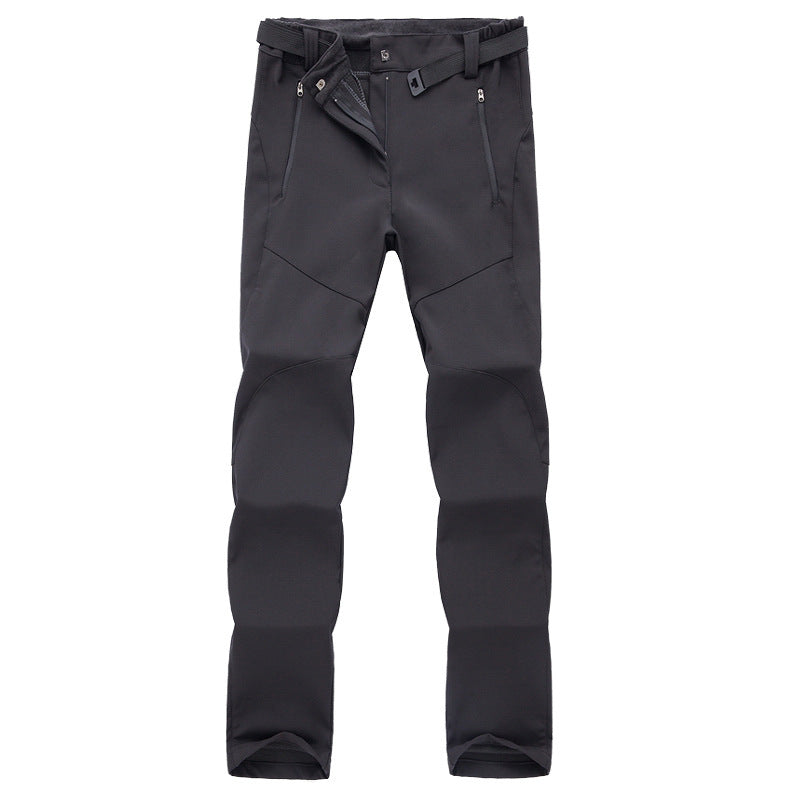Couple assault pants men and women fleece