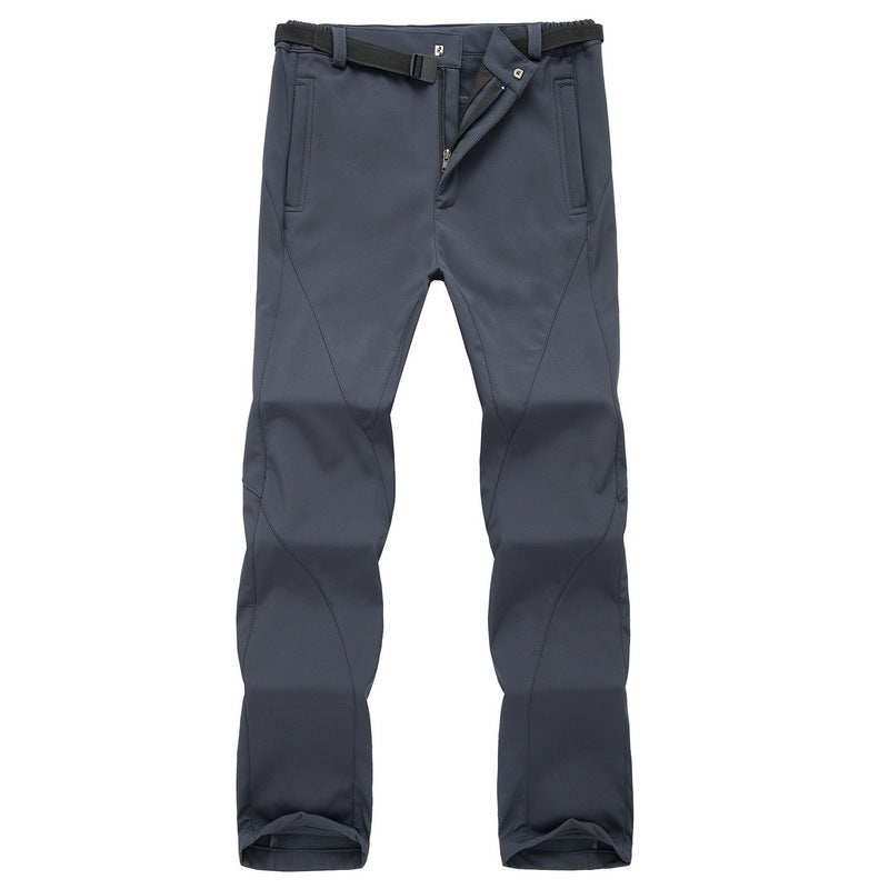 Couple assault pants men and women fleece