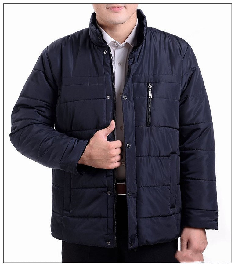 Middle-aged And Elderly Men's Cotton-padded Jacket For Men