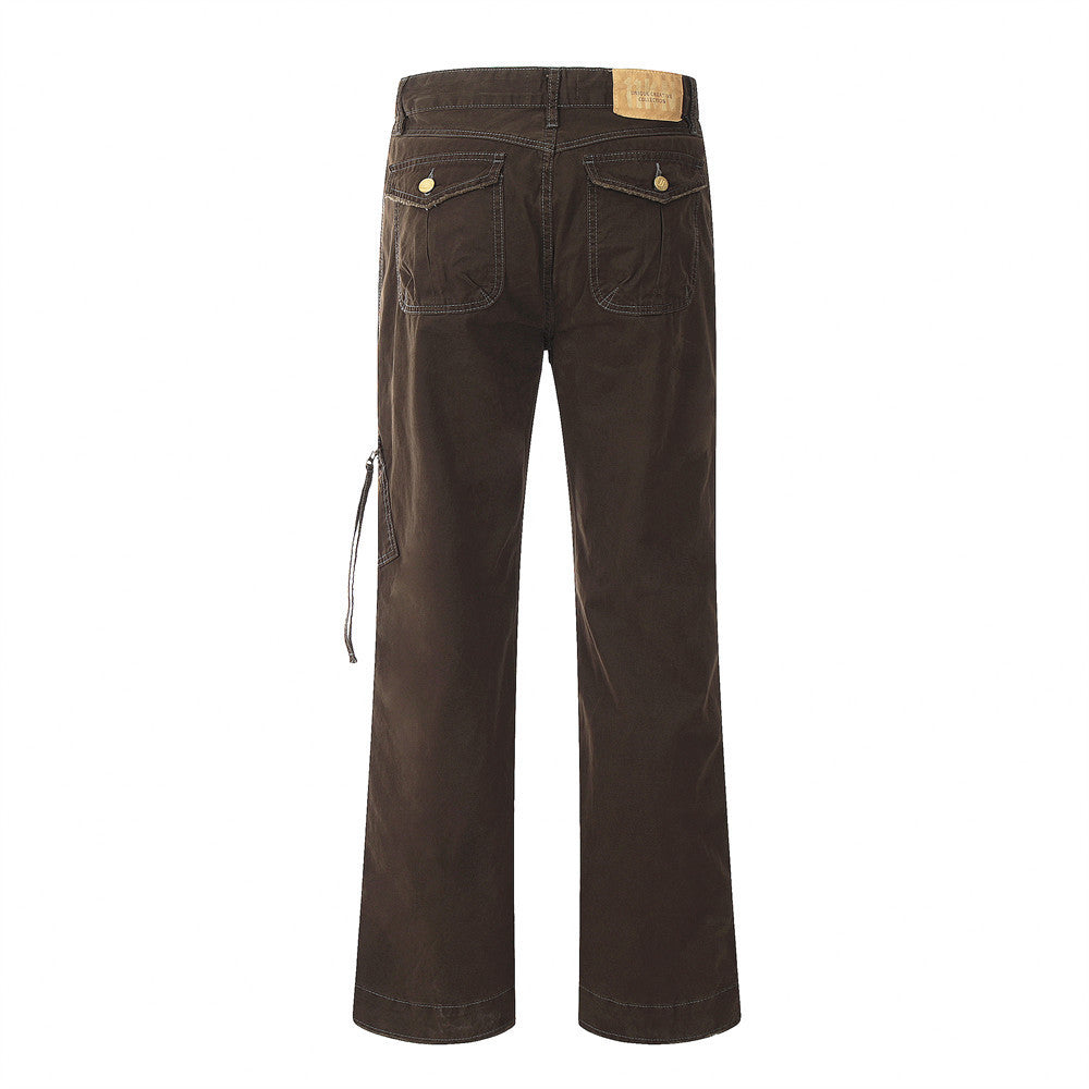 American Multi-pocket Cargo Pants Men