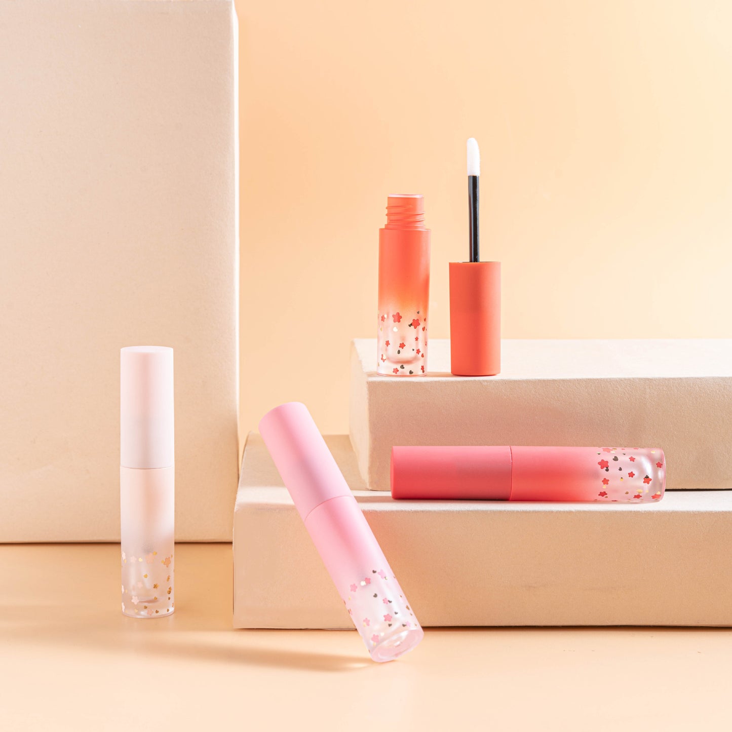 Round Lip Gloss Tube Lip Glaze Tube 3ml Small Capacity