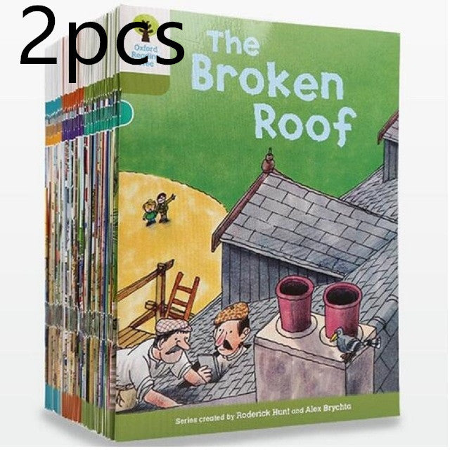 Oxford Reading Tree English Books Level 1-9 Picture Bed Story Sleeping Richer Helping Learning Educational Toys For Kids Moms