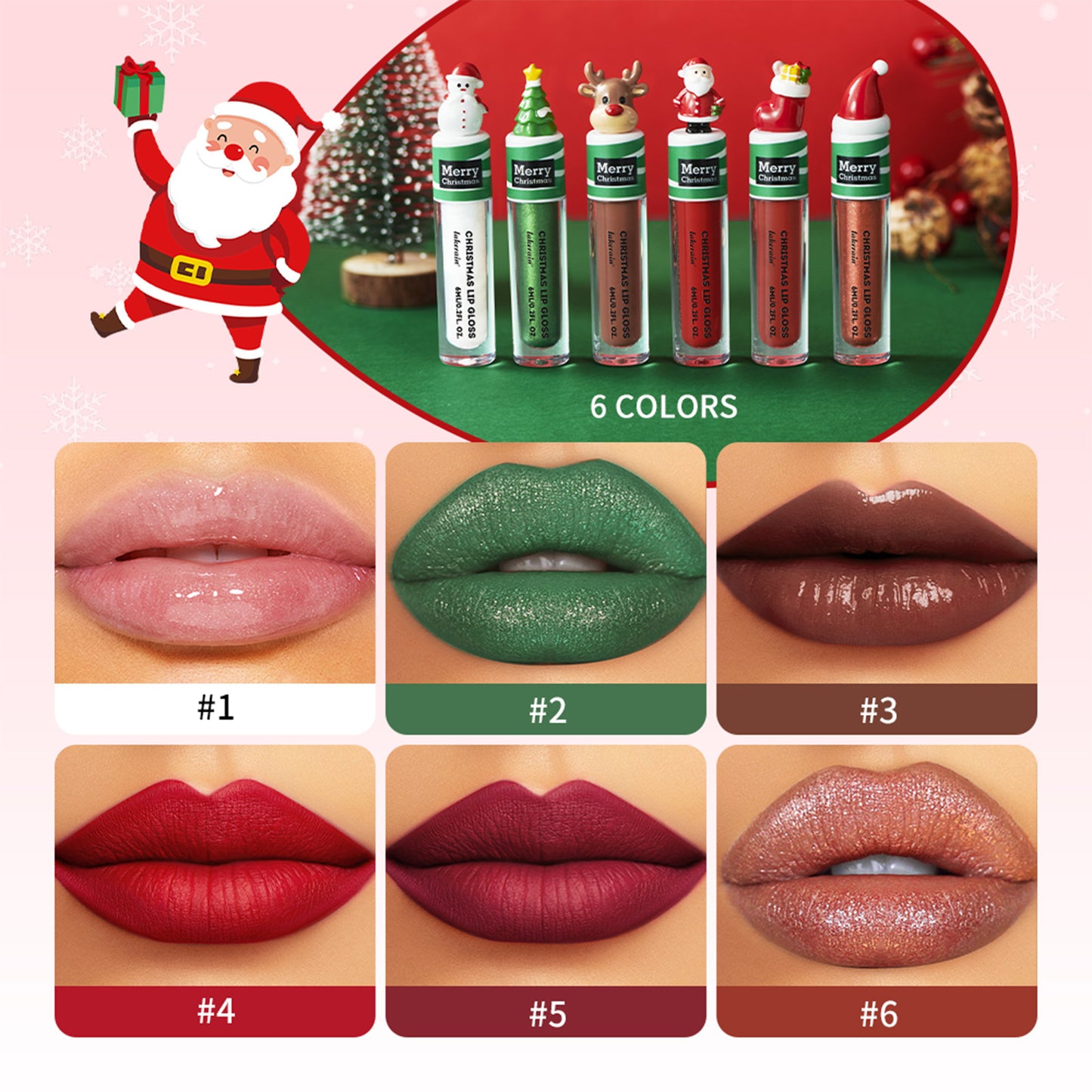 Liquid Mouth Red Lip Gloss Set