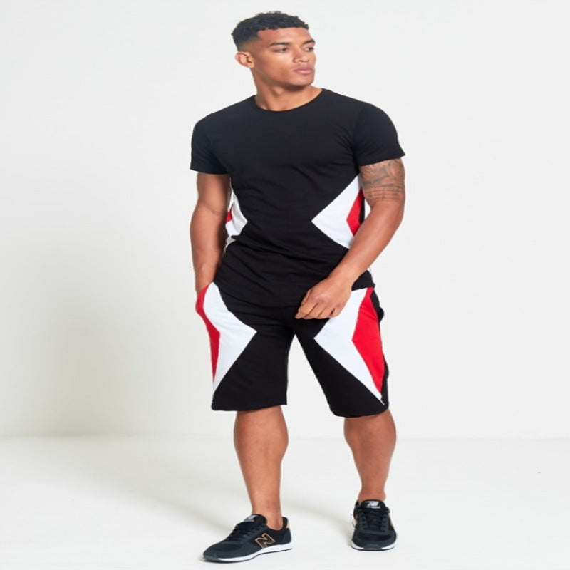 Men's short sleeve suit outdoor sports