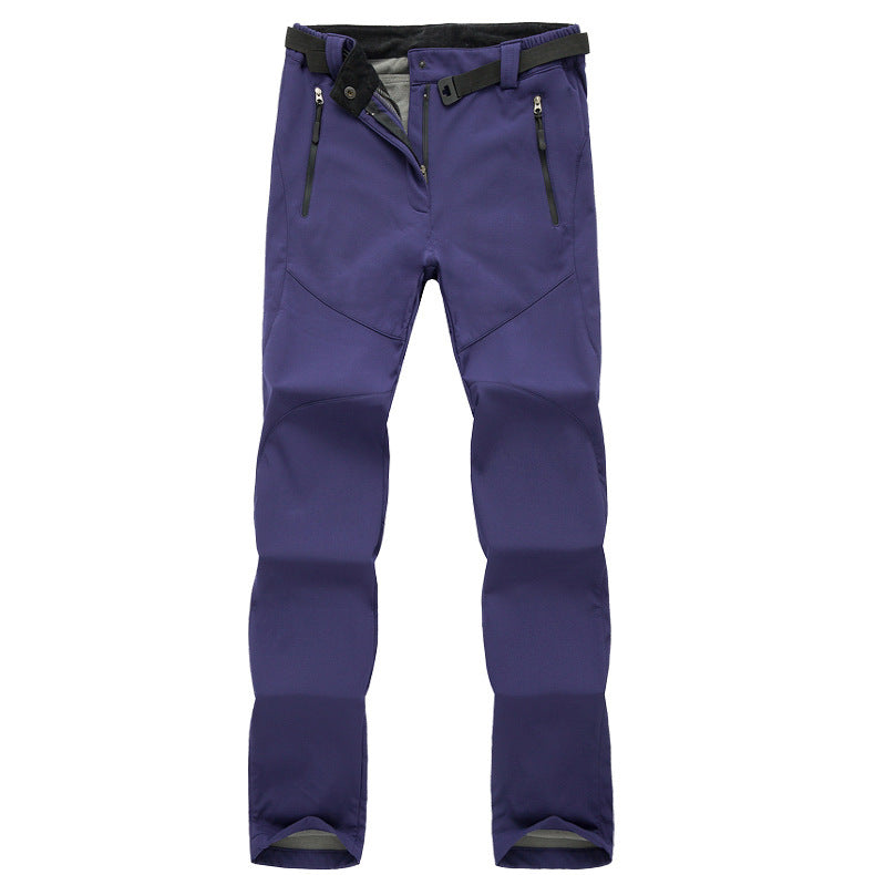 Couple assault pants men and women fleece