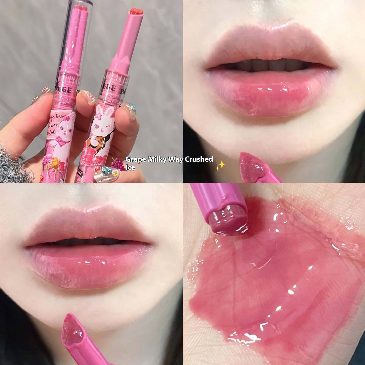 Water Light Colored Moisturizing Solid Lip Gloss
