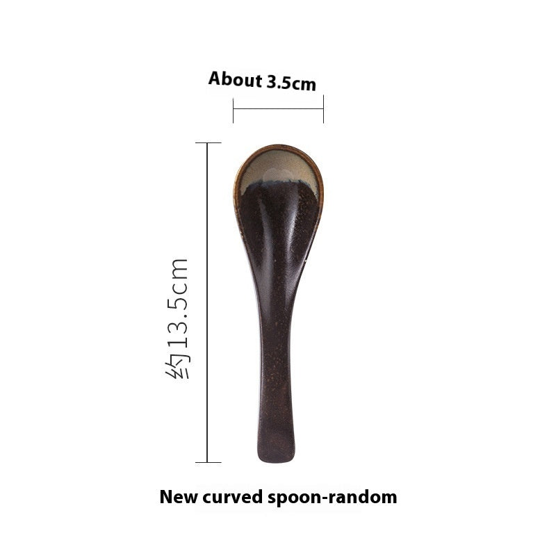 Household Hotel Restaurant Cooking Cutlery Creative Spoon