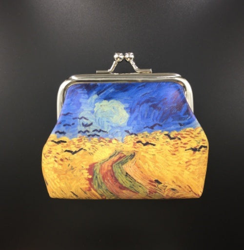 Fashion Simple Starry Sky Print Coin Purse