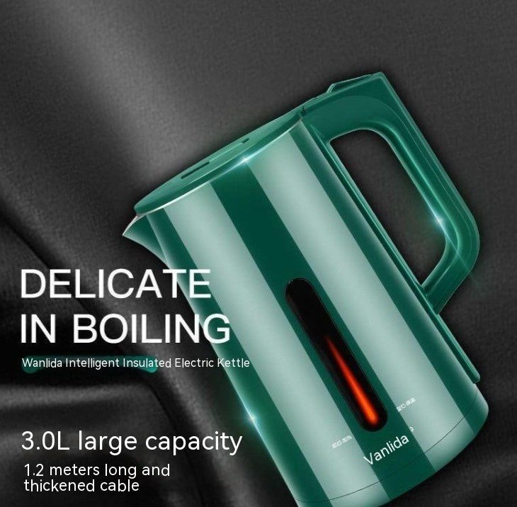 Malata Electric Kettle Stainless Steel Electric Water Pot Dormitory Household Durable Insulation