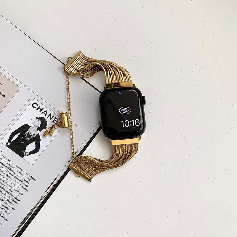 Applicable Watches Starlight Color Tassel Strap