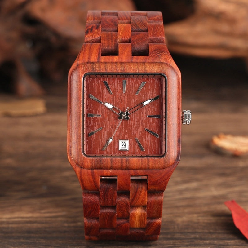 Ebony Quartz Watch