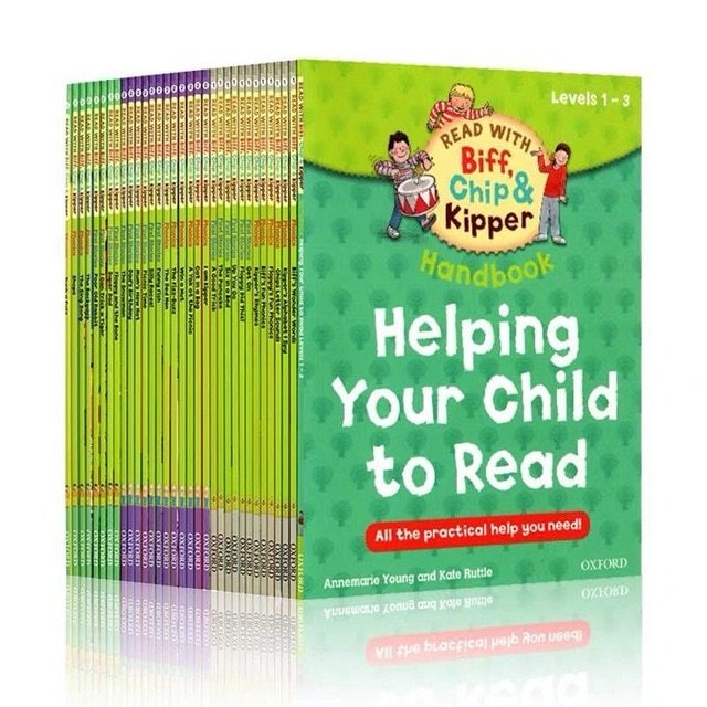 Oxford Reading Tree English Books Level 1-9 Picture Bed Story Sleeping Richer Helping Learning Educational Toys For Kids Moms