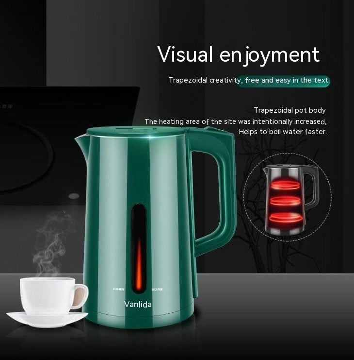 Malata Electric Kettle Stainless Steel Electric Water Pot Dormitory Household Durable Insulation