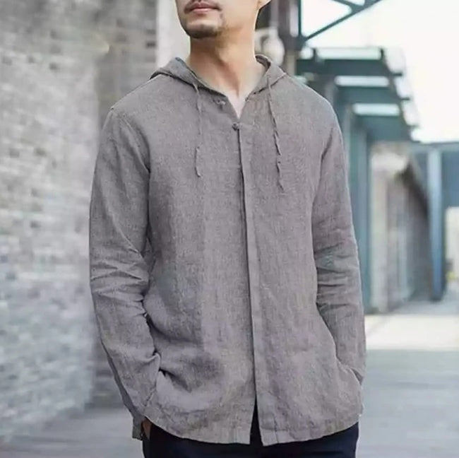 Ventilated hooded shirt