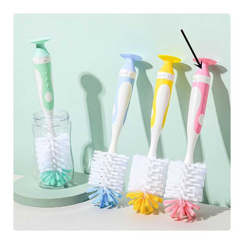Baby Nylon Bottle Brush Nipple Water Cup Cleaning Brush