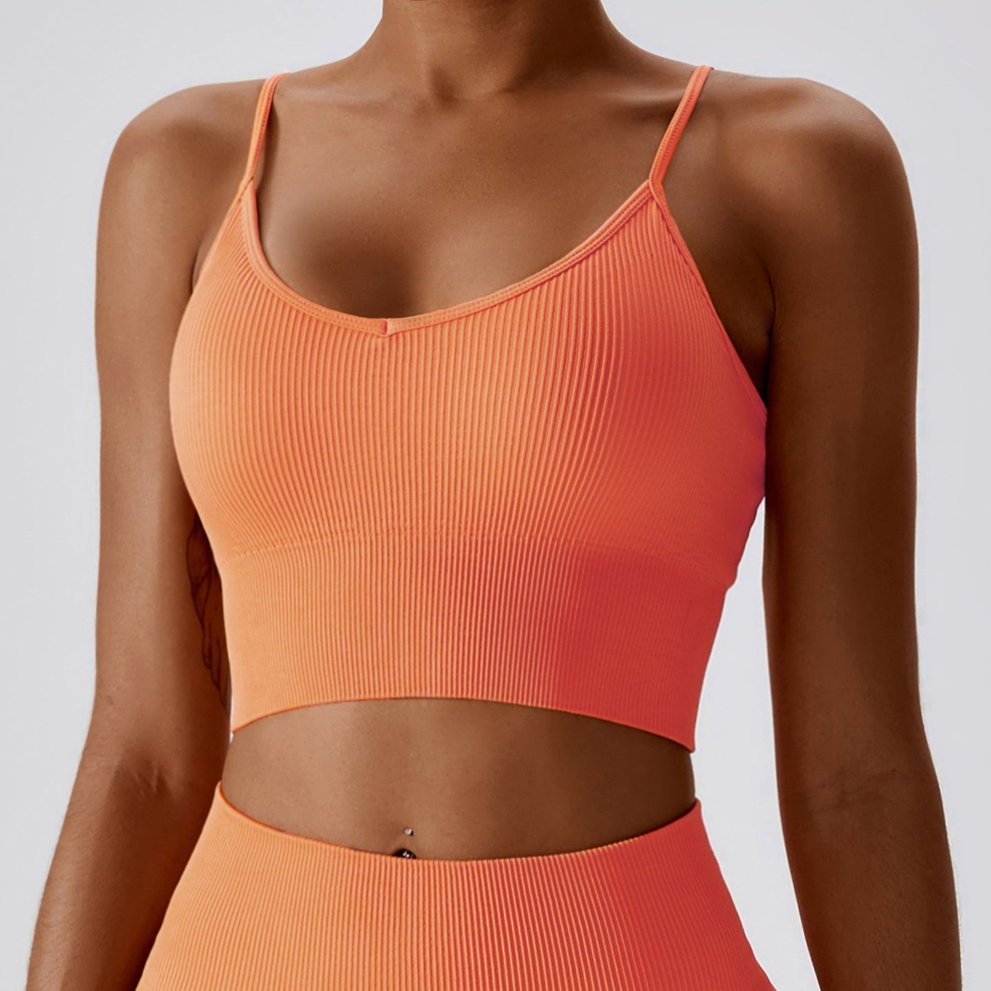 European And American Seamless Yoga Bra Outer Wear Running Sports Underwear Quick-drying Tight Fitness Yoga Clothing Women's 6866