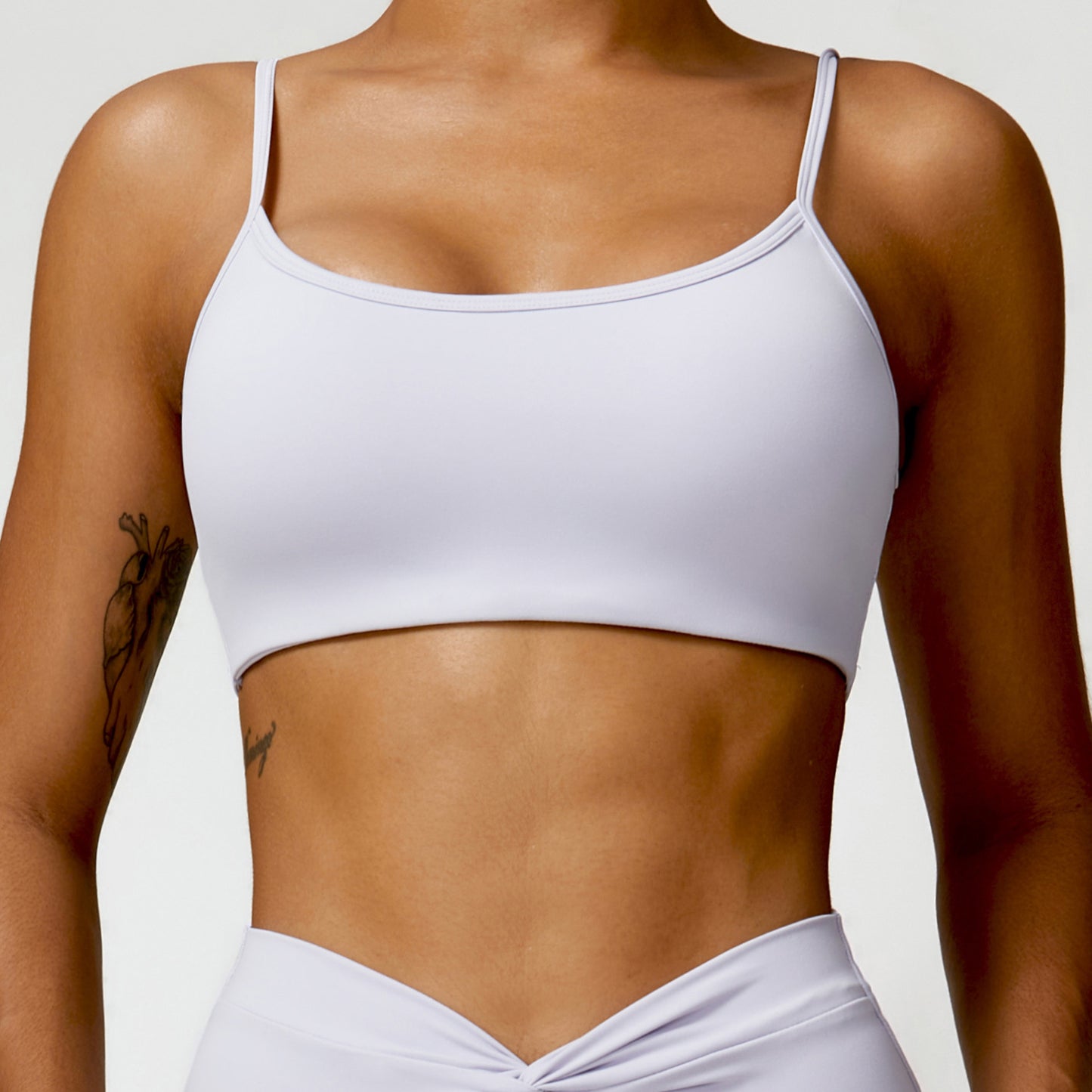 Naked Sling Beauty Back Yoga Bra Outer Wear Running Sports Underwear Push-up Tight Fitness Vest 8528