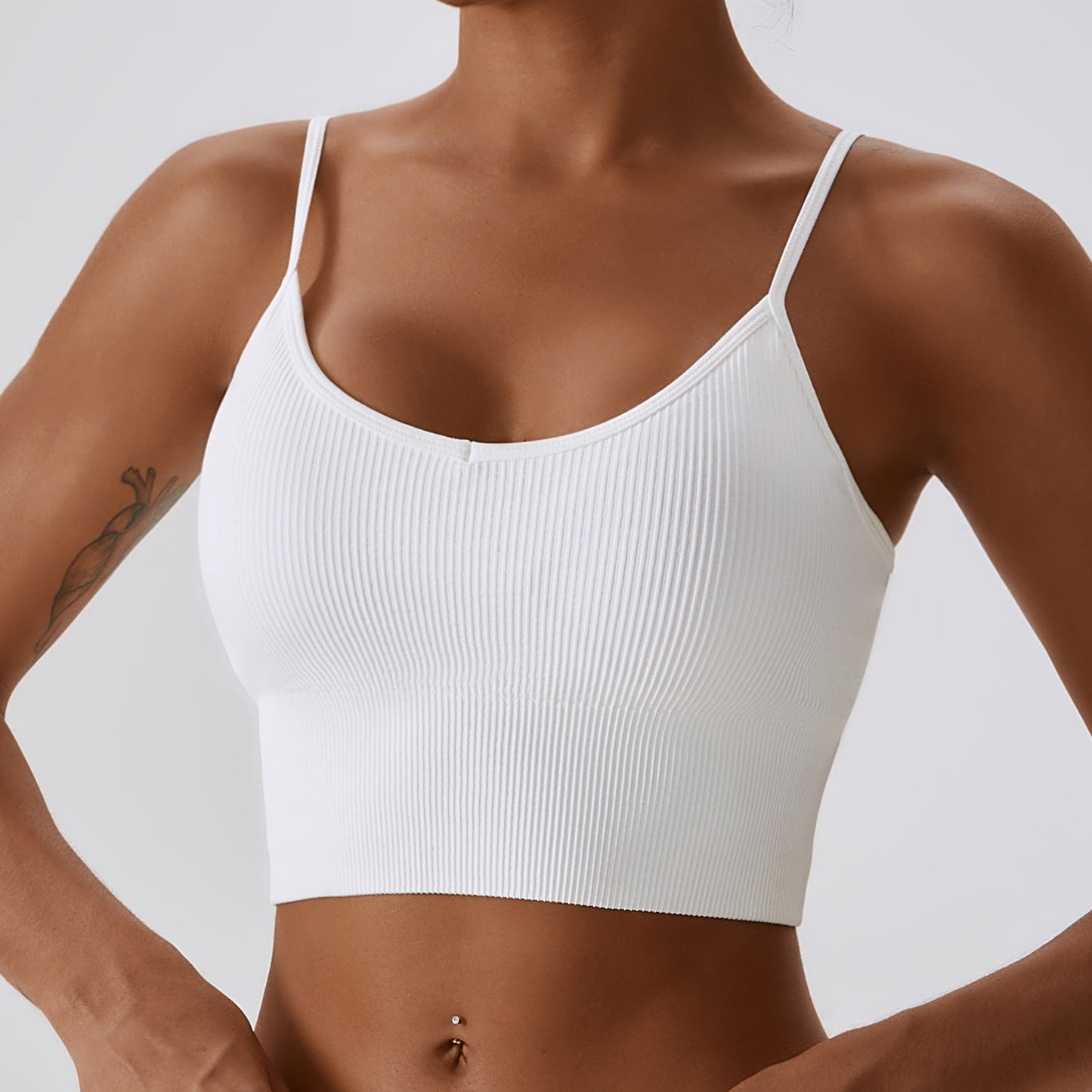 European And American Seamless Yoga Bra Outer Wear Running Sports Underwear Quick-drying Tight Fitness Yoga Clothing Women's 6866