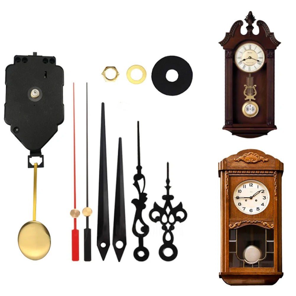Wall Quartz-Pendulum Clock Chime Westminster Melody Mechanism Movement