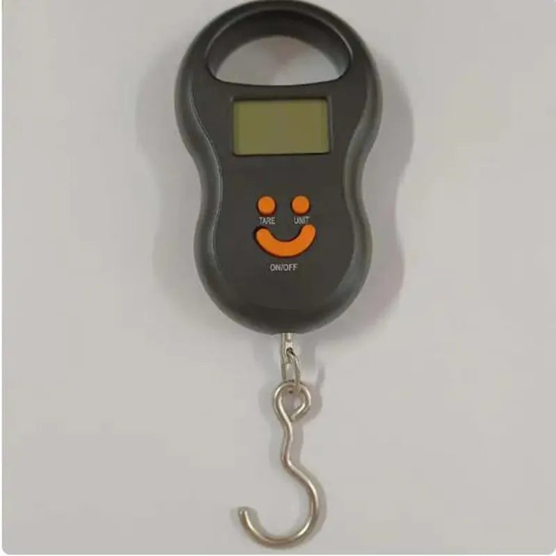 50Kg/10g Black Electronic Hanging Scale LCD Digital Scale BackLight