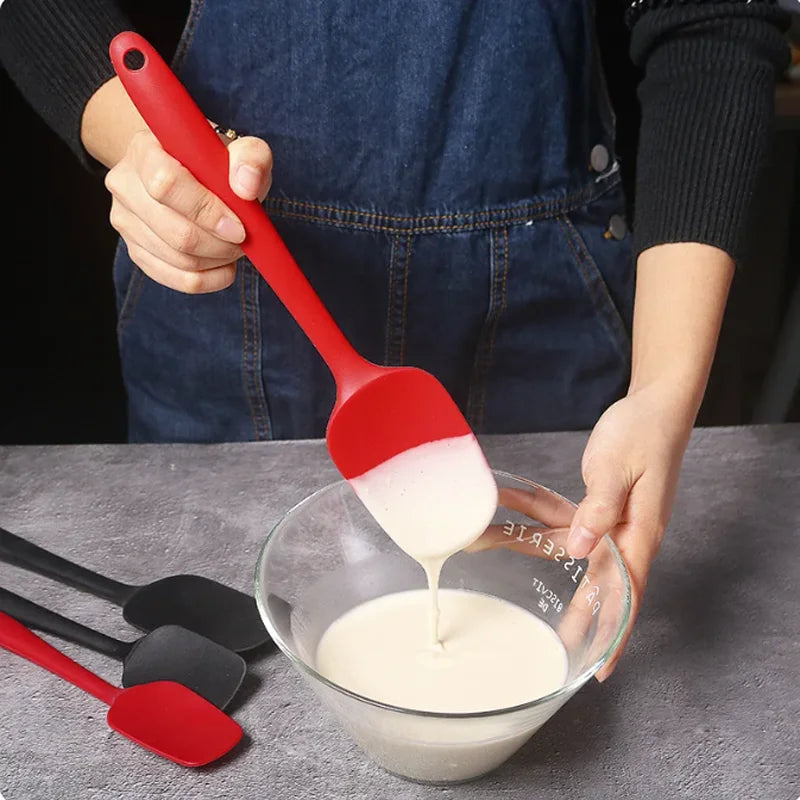 21cm silicone spatula Cream spatula High temperature resistant