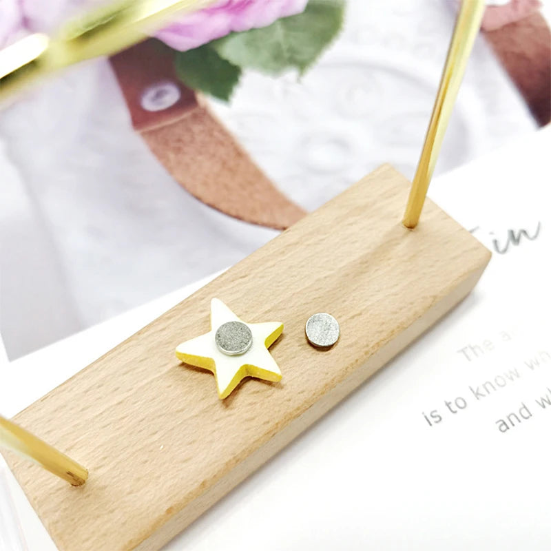 3PRS Strong Magnetic No Piercing Cute Earrings for Kids Children