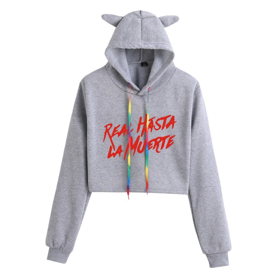 Trendy Personality Cat Ear Sweater Women