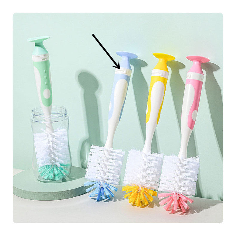 Baby Nylon Bottle Brush Nipple Water Cup Cleaning Brush