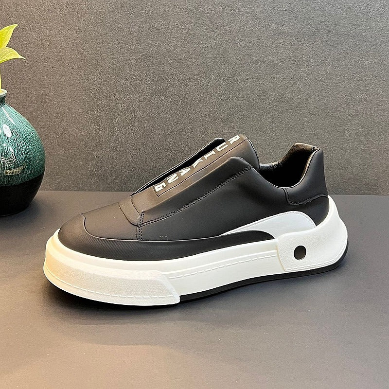 Fashion Versatile Small White Shoes High Rise Board Shoes